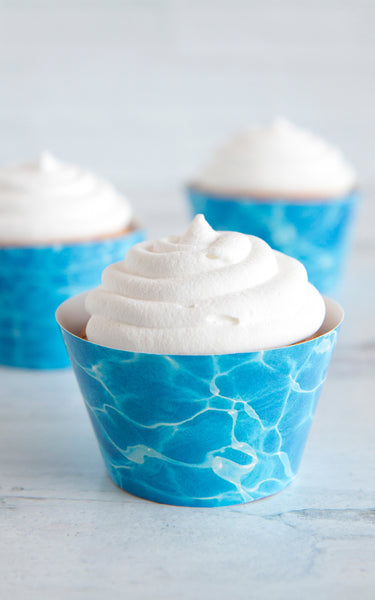 Swimming Pool Cupcake Wrapper - Greengate Images