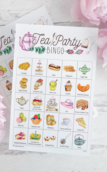 Tea Party Bingo - Greengate Images