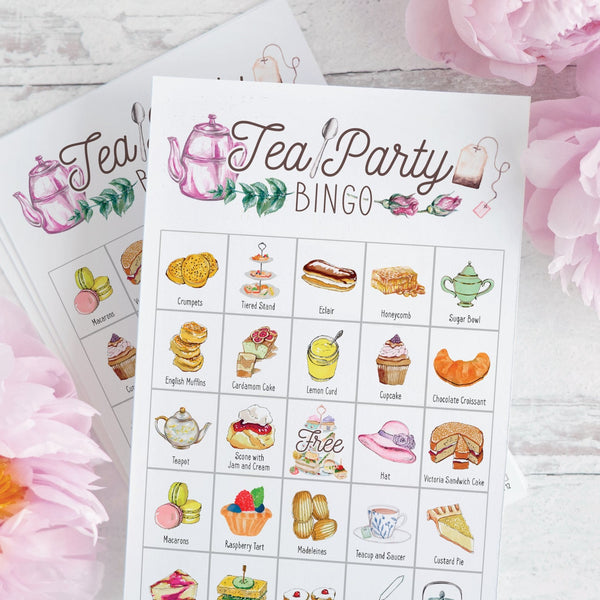 Tea Party Bingo - Greengate Images