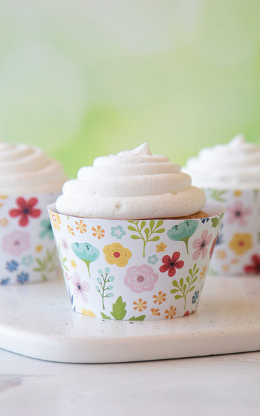 Wildflower Cupcake Wrapper - Greengate Images