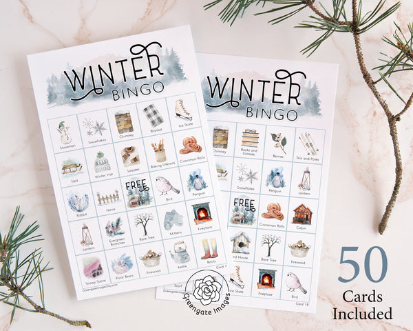 Winter Bingo (II) - Greengate Images