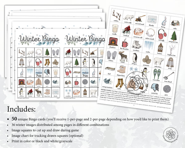Winter Bingo (I) - Greengate Images