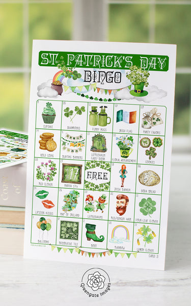 St. Patrick's Day Bingo - No Alcohol References