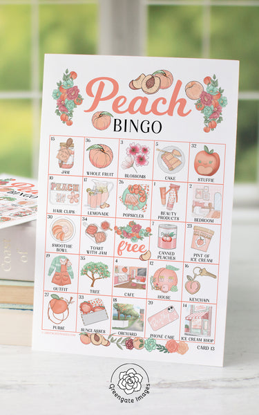 Peach Bingo - Greengate Images