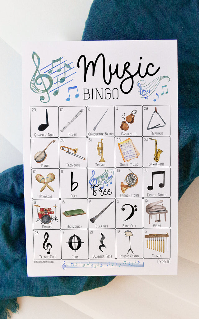 Music Bingo – Greengate Images music-bingo-greengate-images