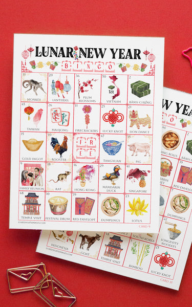 Lunar New Year Bingo