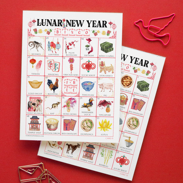 Lunar New Year Bingo