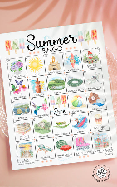 Summer Bingo