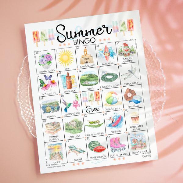 Summer Bingo