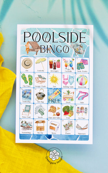 Poolside Bingo - Greengate Images