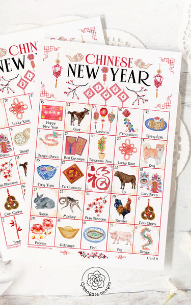 Chinese New Year Bingo