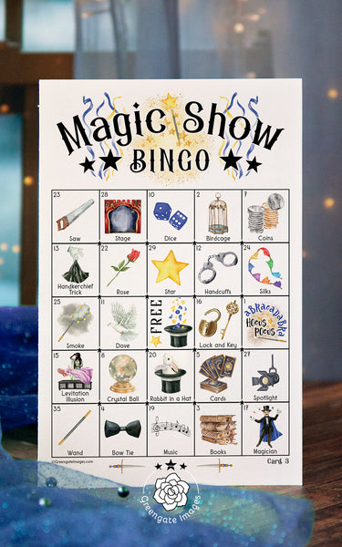 Magic Show Bingo
