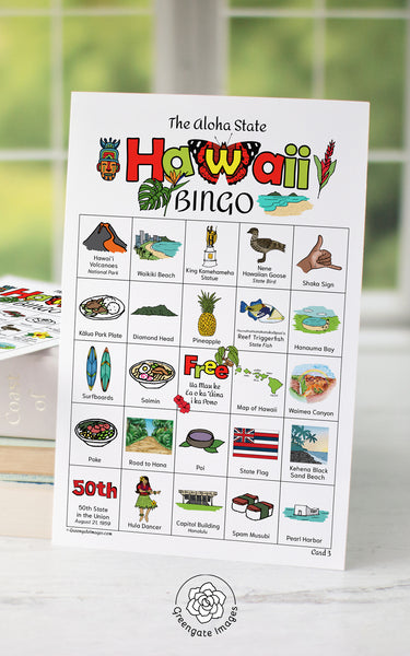 Hawaii Bingo Cards