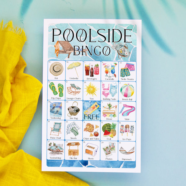 Poolside Bingo - Greengate Images