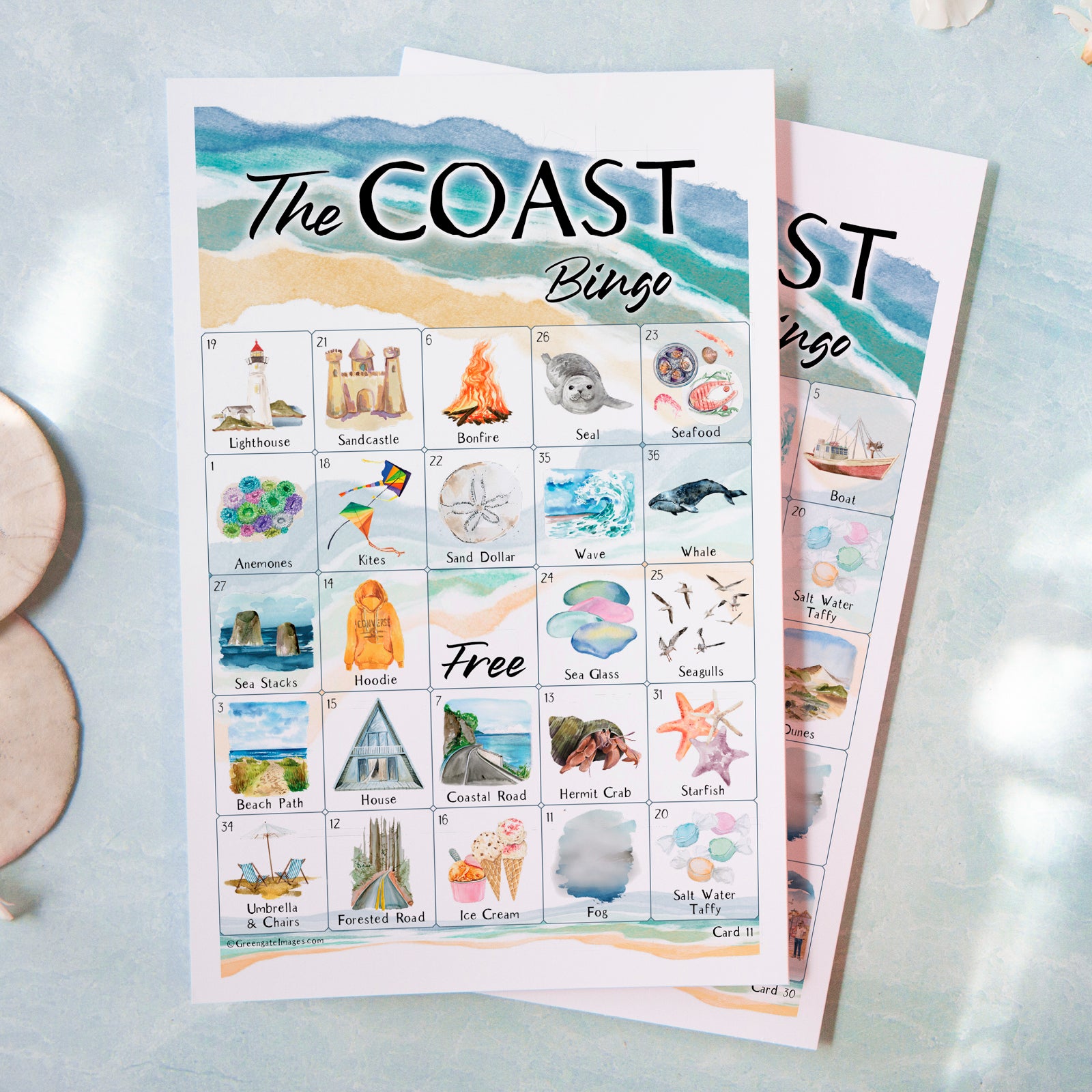 Coastal Bingo - Greengate Images