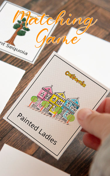 California Memory Game - Greengate Images