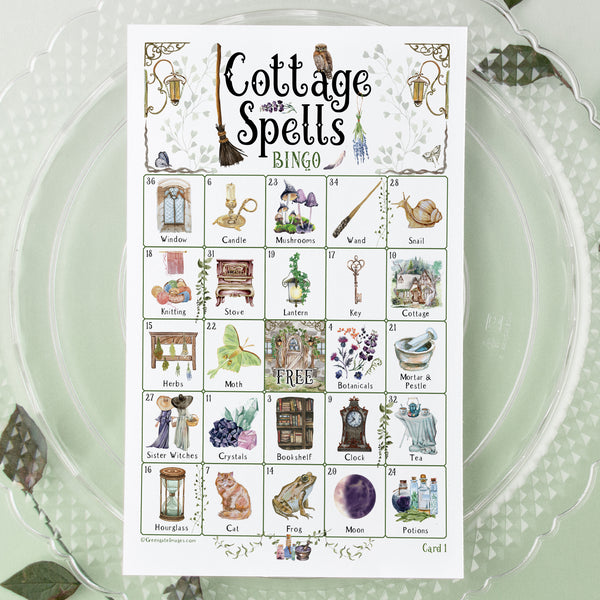 Cozy Witch Bingo