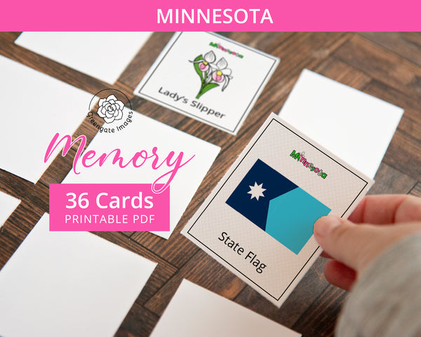 Minnesota Memory Game - Greengate Images