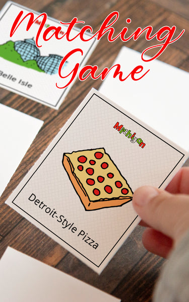 Michigan Memory Game - Greengate Images