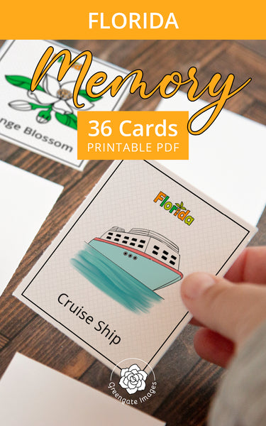 Florida Memory Game - Greengate Images