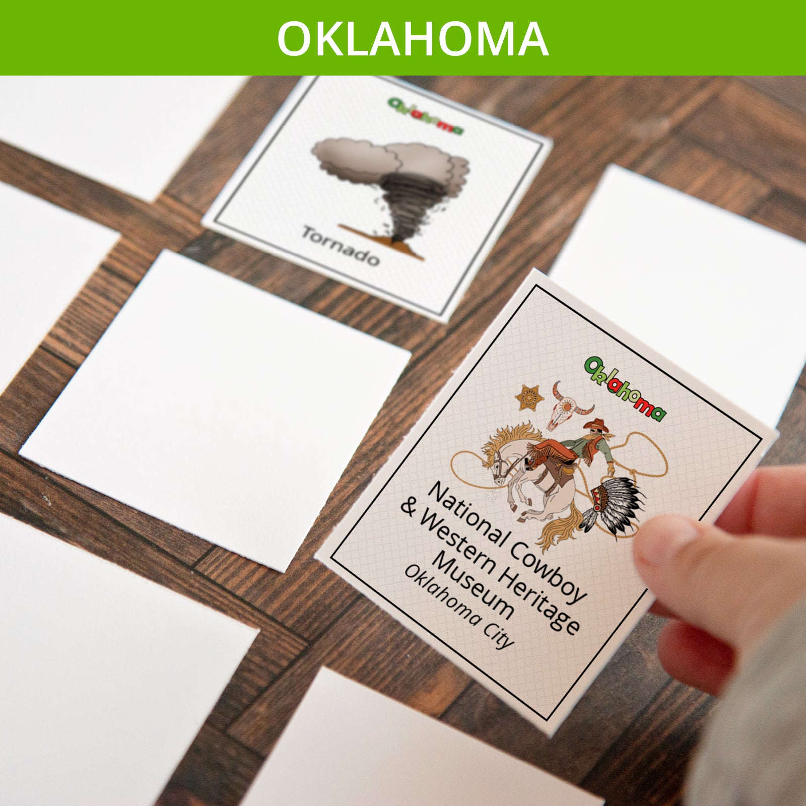 Oklahoma Memory Game - Greengate Images