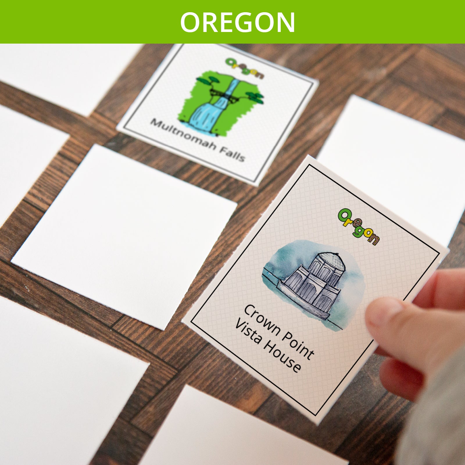 Oregon Memory Game - Greengate Images