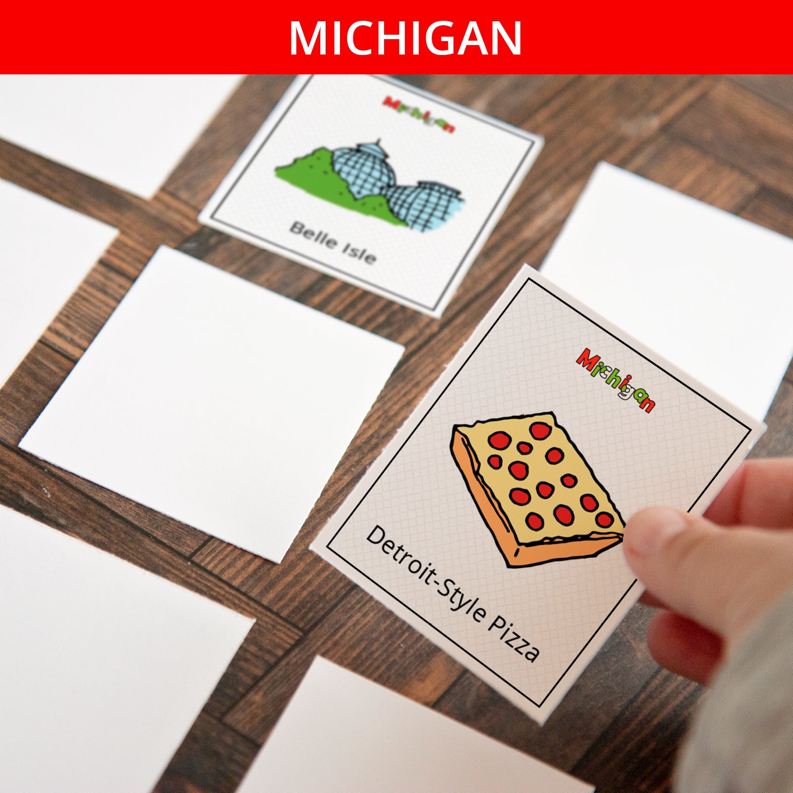 Michigan Memory Game - Greengate Images