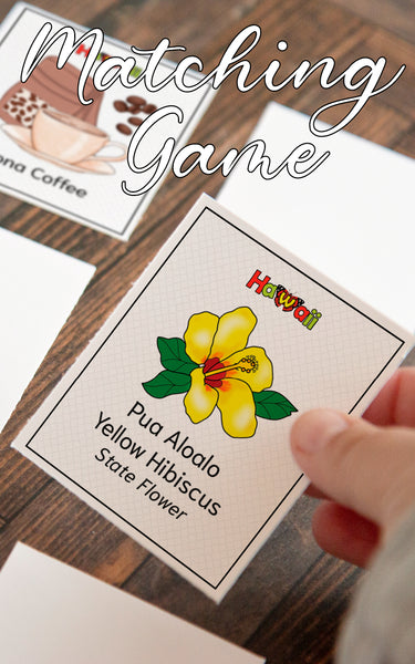 Hawaii Memory Game - Greengate Images