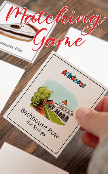 Arkansas Memory Game