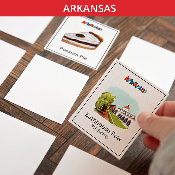Arkansas Memory Game