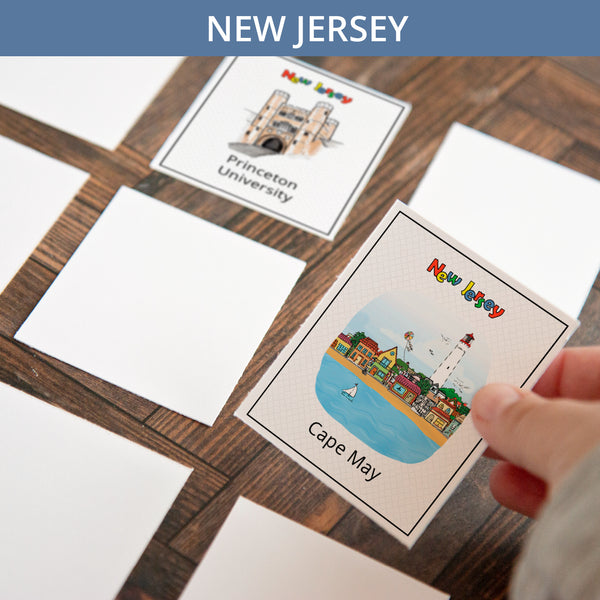New Jersey Memory Game