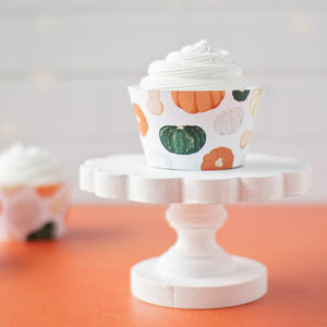 Pumpkins & Gourds Cupcake Wrappers