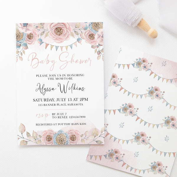 Baby Shower Invitation - Greengate Images