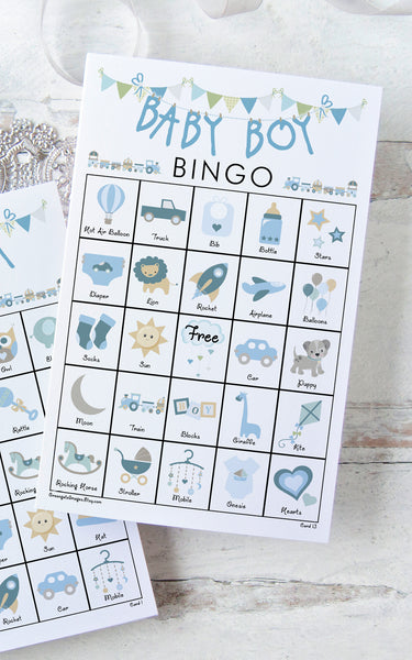 Baby Boy Bingo - Greengate Images