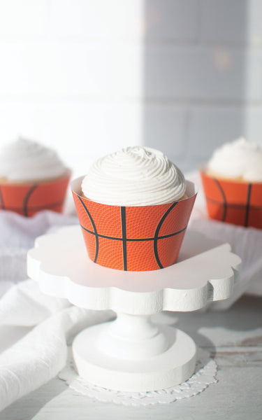 Basketball Cupcake Wrappers