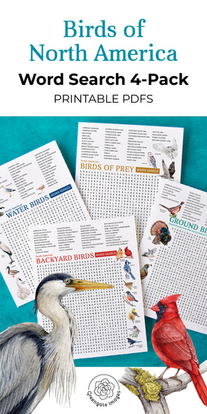 Bird Word Search Bundle - Greengate Images