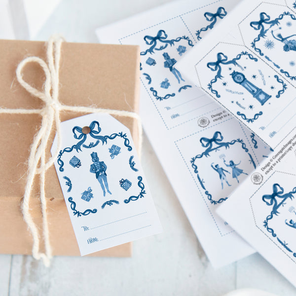 Nutcracker Suite Gift Tags