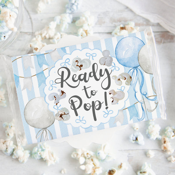 Ready to Pop Popcorn Wrapper - BLUE