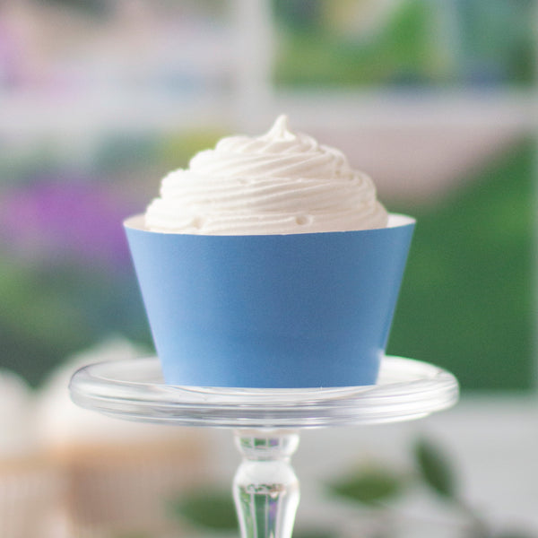 Cornflower Cupcake Wrapper