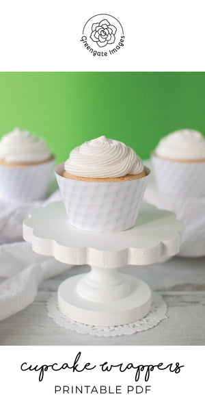 Golf Ball Texture Cupcake Wrappers - Greengate Images