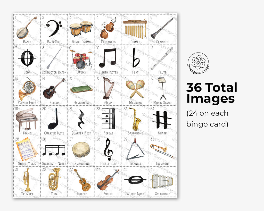 Music Bingo – Greengate Images music-bingo-greengate-images