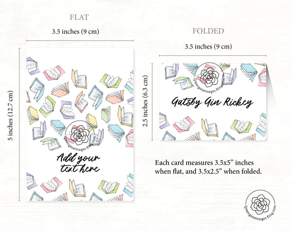 Books Buffet Signs - Printable Digital Download by Greengate Images