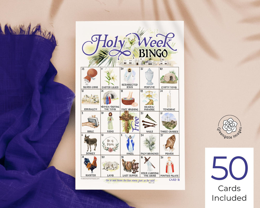 Holy Week Bingo – Greengate Images