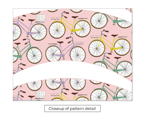 Bicycle Cupcake Wrapper - Printable Digital Download by Greengate Images