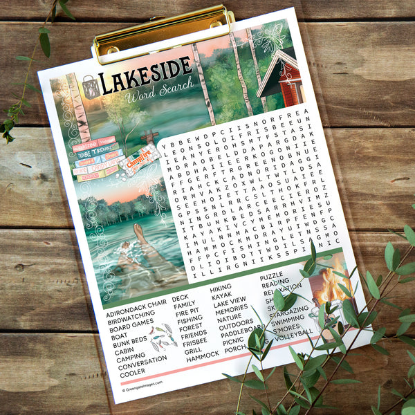 Lakeside Word Search