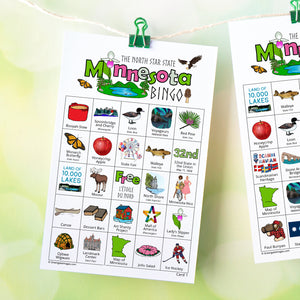Minnesota Bingo - Printable Digital Download by Greengate Images