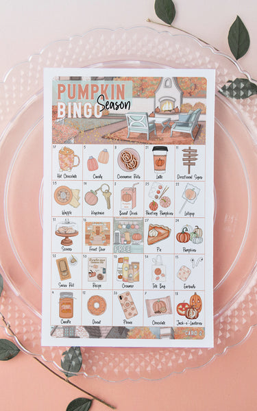 Pumpkin Season Bingo