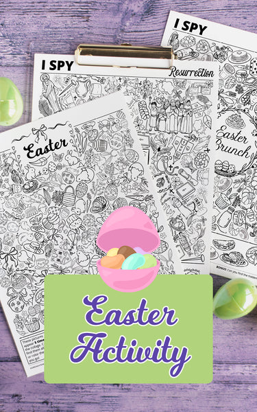 Easter I Spy Bundle - General, Resurrection, Brunch