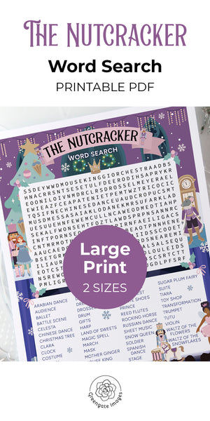 Nutcracker Word Search