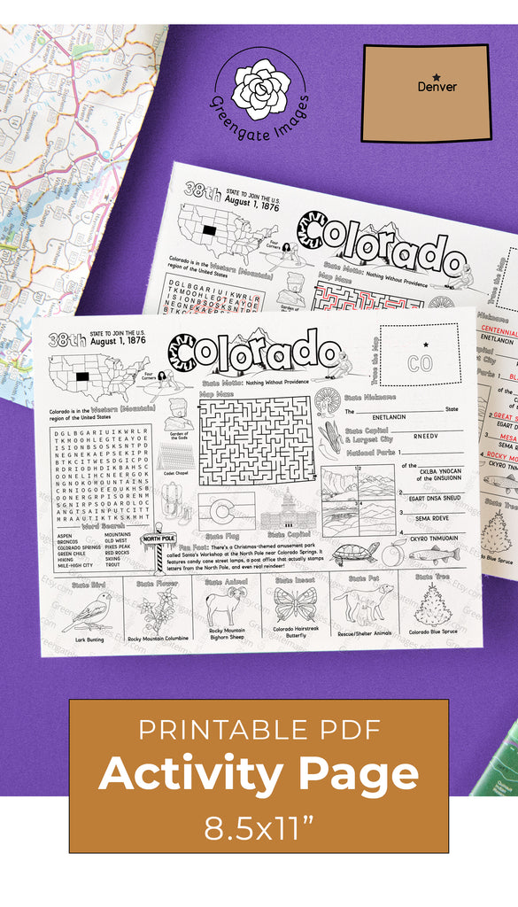 Colorado Activity Map Colorado Activity Page – Greengate Images